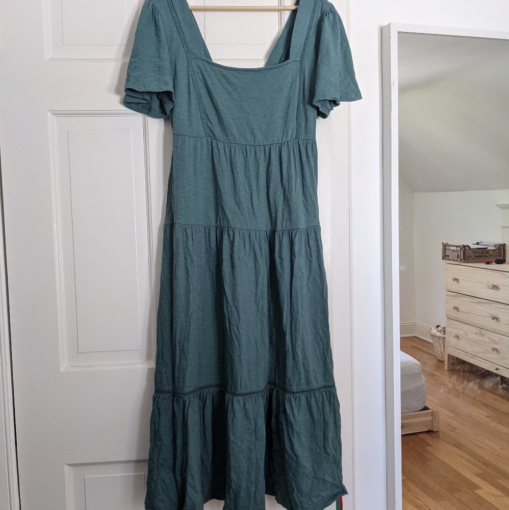 Saturday / Sunday tiered maxi dress from Anthropologie